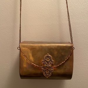 Vintage brass bag